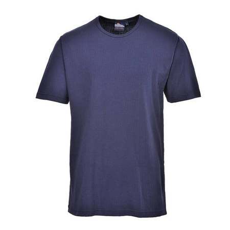 T-shirt With Krótkimi Rękawami Granatowy