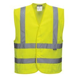Siatkowa Kamizelka Ostrzegawcza C370 Yellow