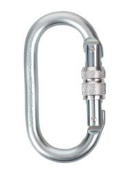 Steel Karabińczyk Screw Lock, 17mm