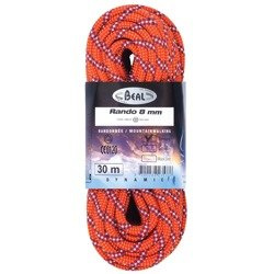 Lina turystyczna Rando 8 mm x 20 m Standard Orange