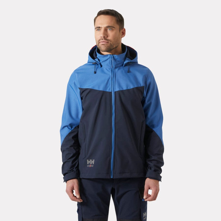 Kurtka softshell Oxford H. Softs Jacket 595 Navy/Stone Blue