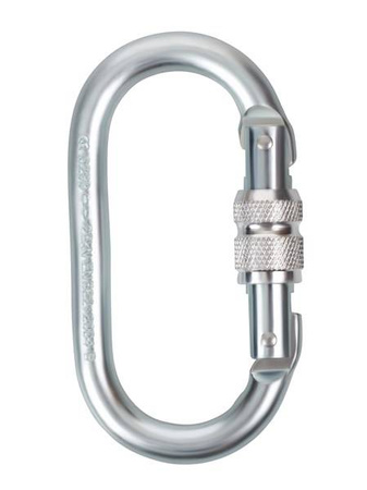 Steel Karabińczyk Screw Lock, 17mm