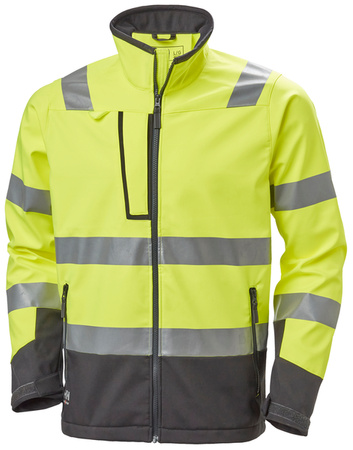 Kurtka softshell Alna 2.0 369 yellow/ebony