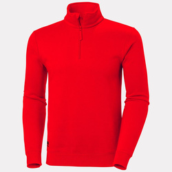 Bluza rozpinana do połowy Classic Half Zip Sweatshirt 220 Alert Red