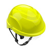 Kask Przemysłowy ATRA 20 Elektroizolacyjny With Wizjerką Yellow Hi-viz