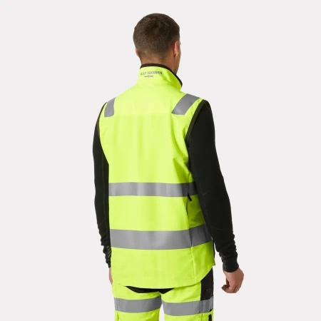 Kamizelka Alna 4X Hi Vis Tech Vest 369 Yellow/Ebony