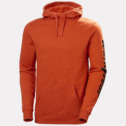 Bluza z kapturem Logo Hoodie 290 Dark Orange Melange