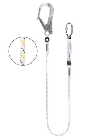 Absorber Bezpieczeństwa Bw100/lb101 With Linką I Zatrzaśnikami AZ011 I AZ023 Dł. 2 M