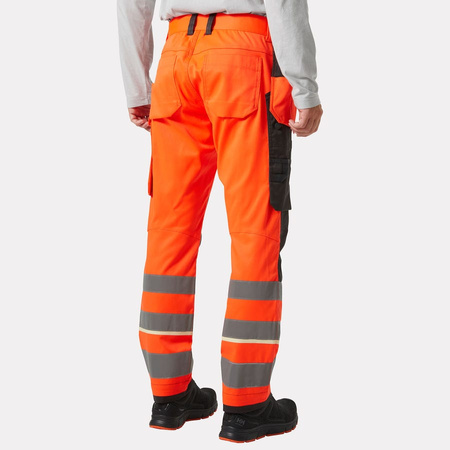 Uc-Me Cons Pant Cl2 169 Hi Vis Red/Ebony