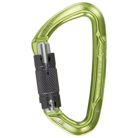 Karabinek Lime green CF WG