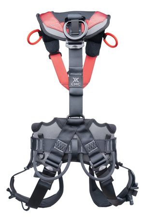 Uprząż Atom CE Quick, czerwona, rozm. L