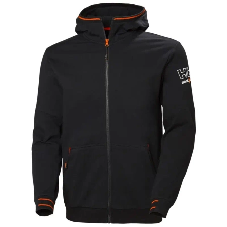 Bluza robocza Helly Hansen Kensington Zip Hoodie czarna 
