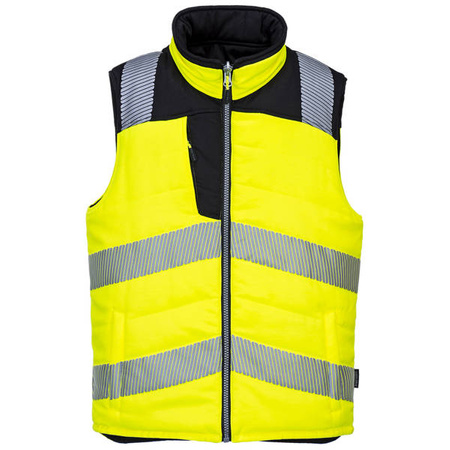 Ocieplacz ostrzegawczy dwustronny PW3 Żółty/Czarny rozm. M PW374