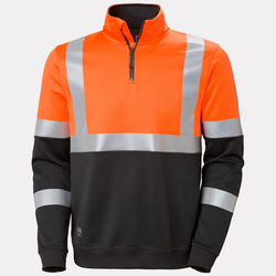 Addvis Half Zip Sweatsh. Cl 1 269 Orange/Ebony
