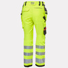 W Luna Hi Vis Cons Pant Cl 2 369 Yellow