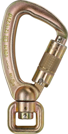 Carabiner SKYLOTEC SWIVEL SHORT