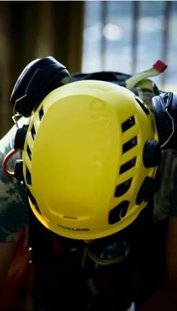 Kask roboczy Edelrid Tectum Air 53-63 cm, kolor: Night (017)