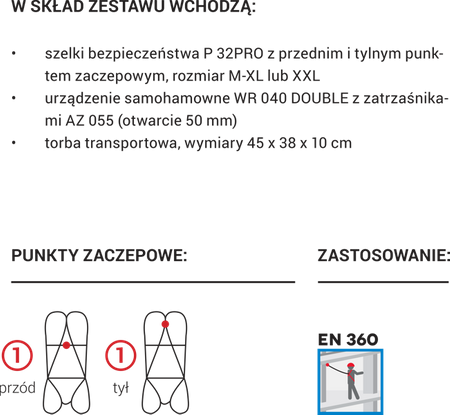 Set ROLER 4 Rozm. M - XL