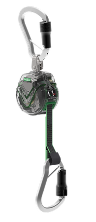 V-TEC Mini Pfl, 1,8 M, Strap, Pojedyńczy, Aluminiowy Carabiner With Potrójnym Zamkiem (górny), Aluminiowy Carabiner With Potrójnym Zamkiem (dolny)