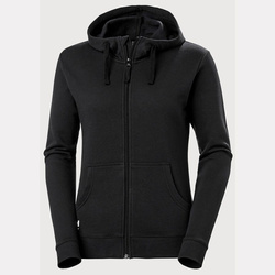 Bluza z kapturem rozpinana W Classic Zip Hoodie 990 Black