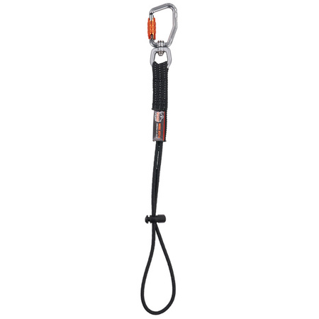 Elastyczna Smycz Na Narzędzia Squids 3714 Elastic Tool Tail Lanyard - Carabiner & Cinch Loop - 10lbs / 4.5kg (3-pack)