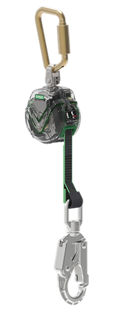 V-TEC Mini Pfl, 1,8 M, Strap, Pojedyncza Dźwignia, Steel Carabiner Screw Lock (górny), Steel Karabińczyk Obrotowy (dolny)