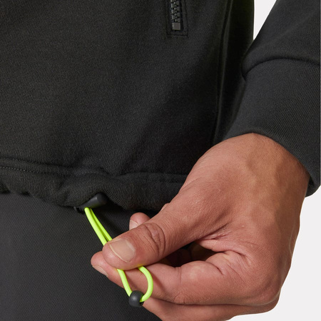 Bluza z kapturem rozpinana Icu Zip Hoodie 369 Yellow/Ebony