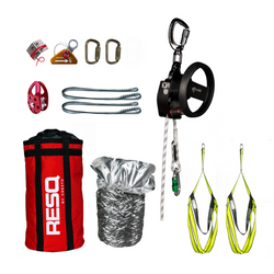 RESQ RPX200, Compact+, 185m, bag,accessories,rescue harnesses