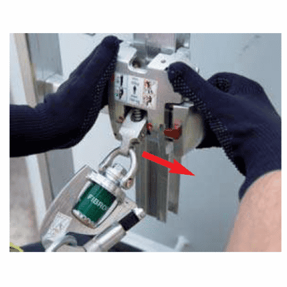 Wózek Do Systemu Asekuracji Szynowej HACA Multi Safe Type 0529.7450