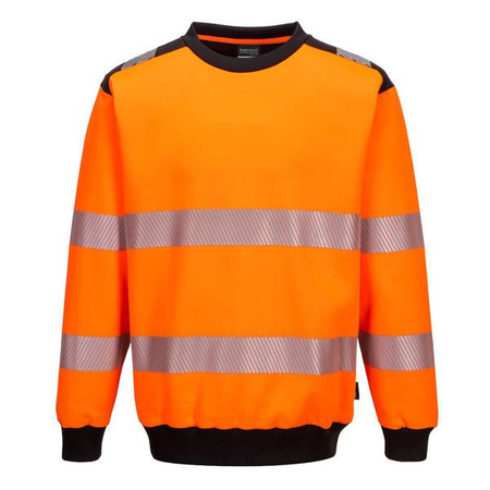 Bluza Ostrzegawcza PW3 Pomarańczowo/czarna