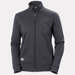 Bluza rozpinana W Classic Zip Sweatshirt 970 Dark Grey