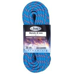 Lina turystyczna Rando 8 mm x 48 m Standard Blue