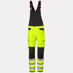 Spodnie robocze na szelkach Alna 4X Work Bib Cl2 369 Yellow/Ebony