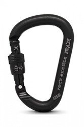 Carabiner Pirate Screw-lock (black)
