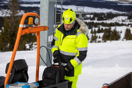 Alna 2.0 Work Pant Cl 1 369 Yellow/Ebony