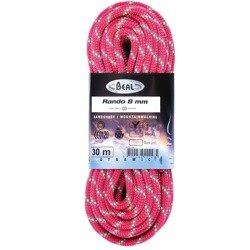 Rope Turystyczna Rando 8 Mm X 20 M Golden Dry Pink