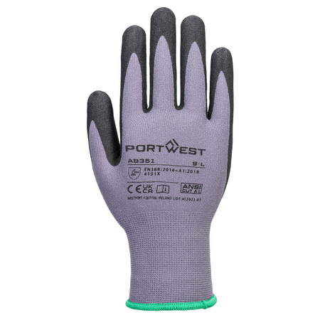 Rękawica Dermiflex Plus Gray/black AB351