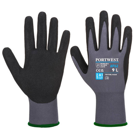 Rękawica Dermiflex Aqua Grey/black AP62