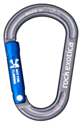 Karabinek rockX Accessory Carabiner (Light Gray)