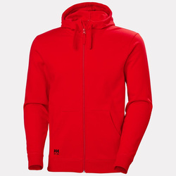 Bluza z kapturem rozpinana Classic Zip Hoodie 220 Alert Red