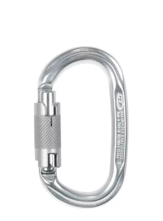 Carabiner Pillar CF WG (twist Lock) - Silver
