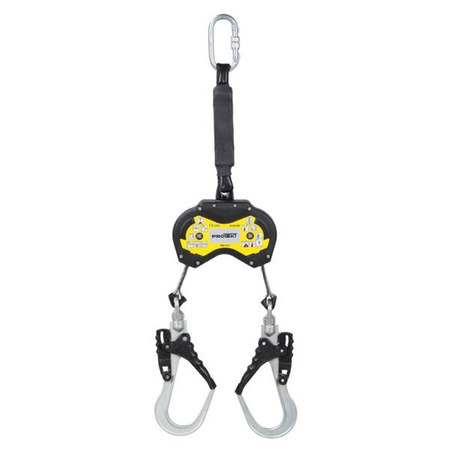 DWR 040S Podwójne Self-retracting Device With Możliwością Wchodzenia Powyżej Urządzenia