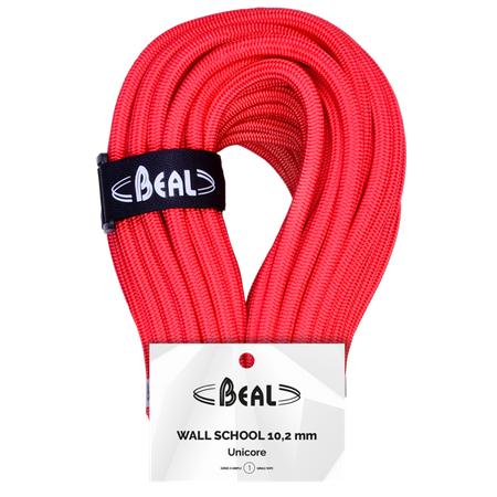 Lina dynamiczna Wall School Unicore 10,2 mm x 50 m Red