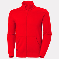 Bluza rozpinana Classic Zip Sweatshirt 220 Alert Red