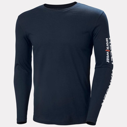 Koszulka z długim rękawem Classic Logo Longsleeve 590 Navy