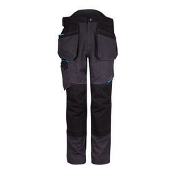 Spodnie With Kieszeniami Kaburowymi WX3 Szare T702