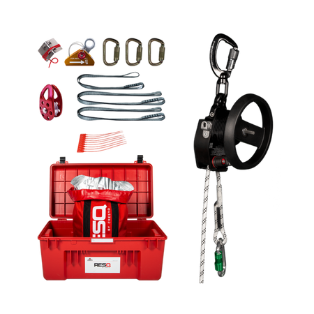 Zestaw ratowniczy RESQ, RPX200 Original, 160m, box,vacuum,accessories