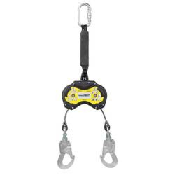 DWR 040S Podwójne Self-retracting Device Dł. 2 M With Możliwością Wchodzenia Powyżej Urządzenia AZ 002ASI