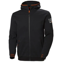 Bluza Work Helly Hansen Kensington Zip Hoodie Czarna