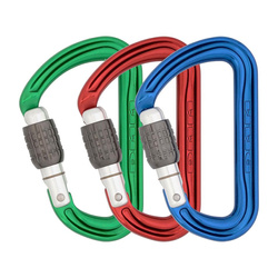 Carabiner Shadow Sg Colour 3 Pack Blue/red/green